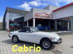 MG B cabrio, Cabriolet, Wit, 64 pk, Handgeschakeld