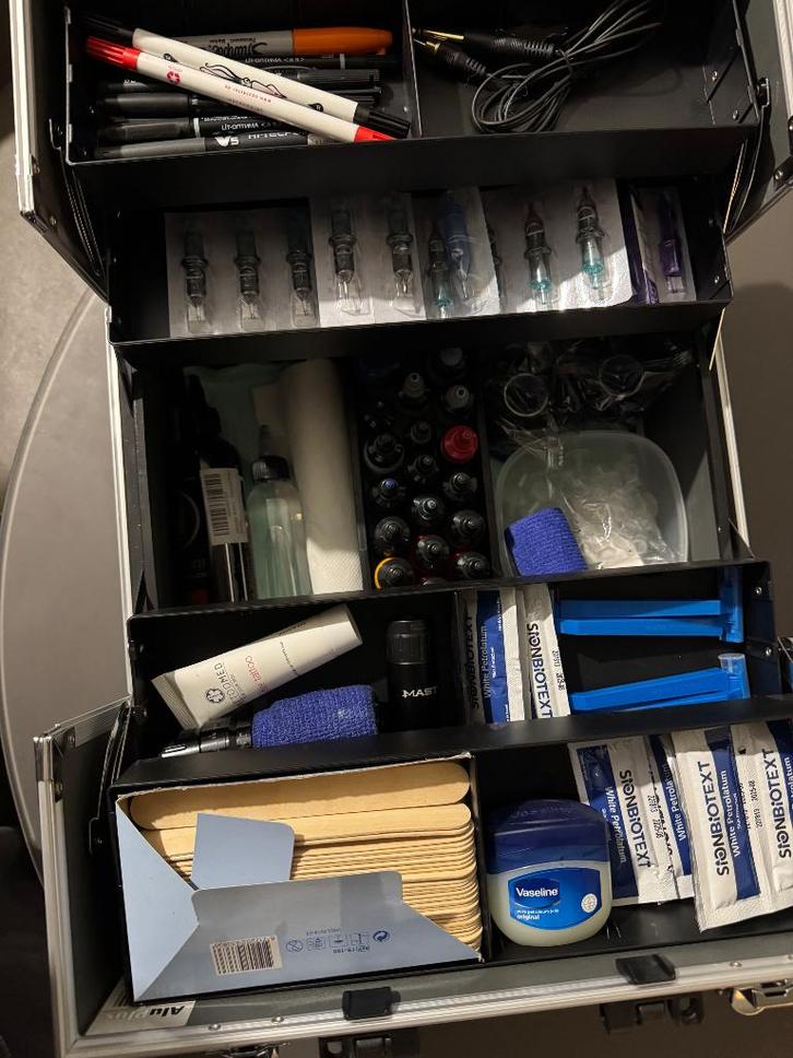 Volledige Tattoo Starter Set, Divers, Divers Autre, Utilisé, Enlèvement