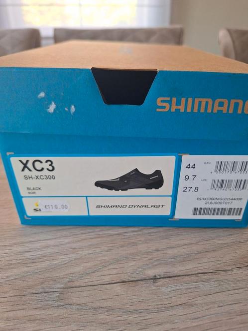 Shimano XC3 schoenen - slechts 3x gedragen. Maat 44, Vélos & Vélomoteurs, Vélos | VTT & Mountainbikes, Comme neuf, Hommes, Autres marques