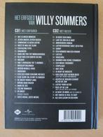 WILLY SOMMERS : HET ERFGOED VAN WILLY SOMMERS-2 CD + BOEK, Ophalen of Verzenden, Zo goed als nieuw, Levenslied of Smartlap, Boxset
