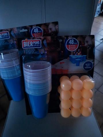 Bierpong spel nieuw beschikbaar voor biedingen
