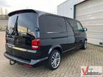 Volkswagen Transporter 2.0 TDI BM L2H1 4Motion Dubbel Cabine, Auto's, Zwart, Bedrijf, Diesel, Te koop