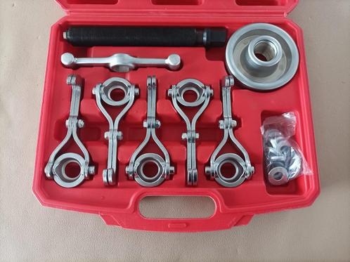 Universele Wielnaaf Trekker Set met 5 verplaatsbare klauwen, Auto diversen, Autogereedschap, Verzenden
