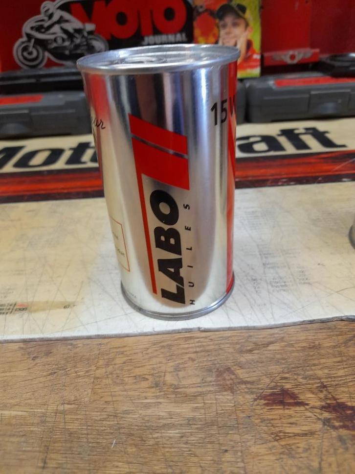 oud 15w40 volledig oliekankje voor laboratoria, Verzamelen, Merken en Reclamevoorwerpen, Gebruikt, Overige typen, Verzenden