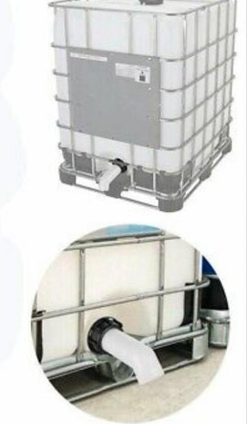 Verlengstuk afloop voor regenton of IBC container  beschikbaar voor biedingen