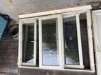 Pvc raam. Schuifraam en deur. En blauwe dorpel, Ophalen, Gebruikt