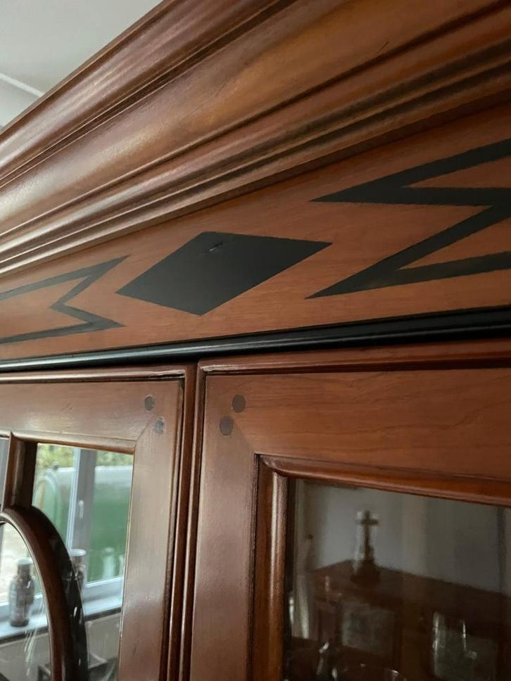 Massieve kerselaar eetplaats–meesterwerk Sint-Martens-Latem, Huis en Inrichting, Complete eetkamers, Ophalen