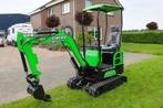 Minigraafmachine Graafmachine QUBA10 benzine Kikkergroen, Zakelijke goederen, Machines en Bouw | Kranen en Graafmachines, Ophalen