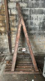 5 hardhouten spanten, Ophalen, Zo goed als nieuw