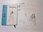 BD Illustration - Portfolio Liu - Silhouet Delaby Neuf, Eén stripboek, Nieuw, Ophalen of Verzenden, Philippe Delaby
