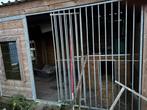 Hondenren met geisoleerd nachthok, Dieren en Toebehoren, Ophalen, Gebruikt, Hondenhok