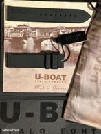 U-BOAT BRACELET MONTRE 20/20 NEUF, Autres marques, Synthétique, Synthétique, Montre-bracelet