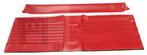 Bekleding P1800E achterbank hoes rug rood Volvo onderdeel 69, Auto-onderdelen, Ophalen of Verzenden, Nieuw, Volvo