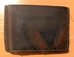 Prachtige Fossil herenportemonnee, Handtassen en Accessoires, Portemonnees, Gebruikt, Bruin, Leder, Ophalen