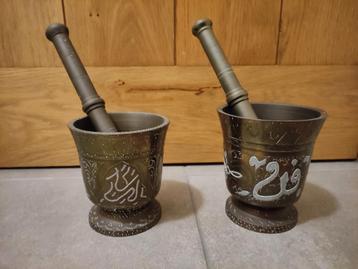 2 Zware Vijzels en stamper beschikbaar voor biedingen