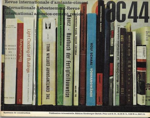 Revue internationale de l'amiante-ciment, Livres, Art & Culture | Architecture, Enlèvement ou Envoi