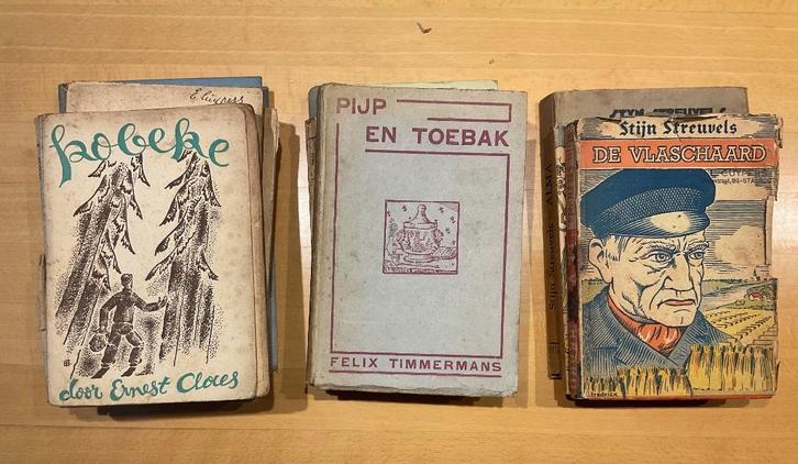 Oude leesboeken Vlaamse auteurs, Boeken, Romans, Gelezen, België, Ophalen of Verzenden