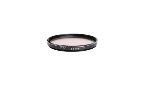 Info 55mm 1A Skylight filter, Audio, Tv en Foto, Foto | Filters, Zo goed als nieuw, UV-filter, 50 tot 60 mm, Verzenden