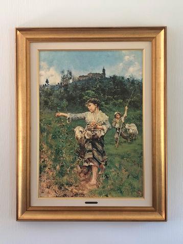 Schilderij “La Pastorella” beschikbaar voor biedingen