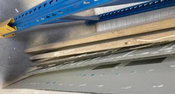 10 tal gebruikte trespa panelen. beschikbaar voor biedingen