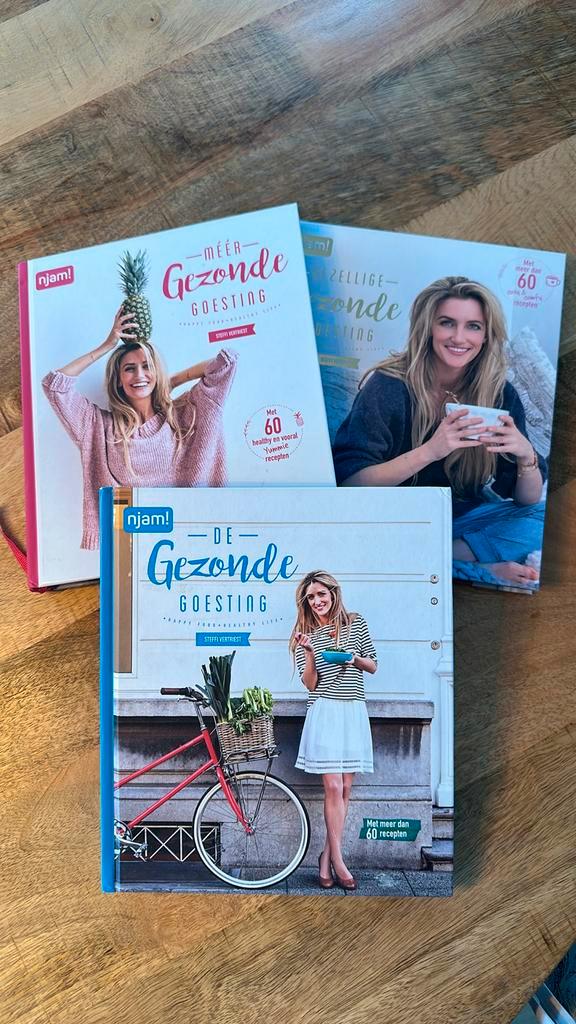 Steffi Vertriest - Gezellige gezonde goesting, Boeken, Kookboeken, Zo goed als nieuw, Hoofdgerechten, Ophalen of Verzenden