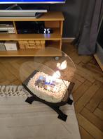 Cheminée de table+ bidon bioéthanol., Maison & Meubles, Cheminées, Enlèvement, Comme neuf
