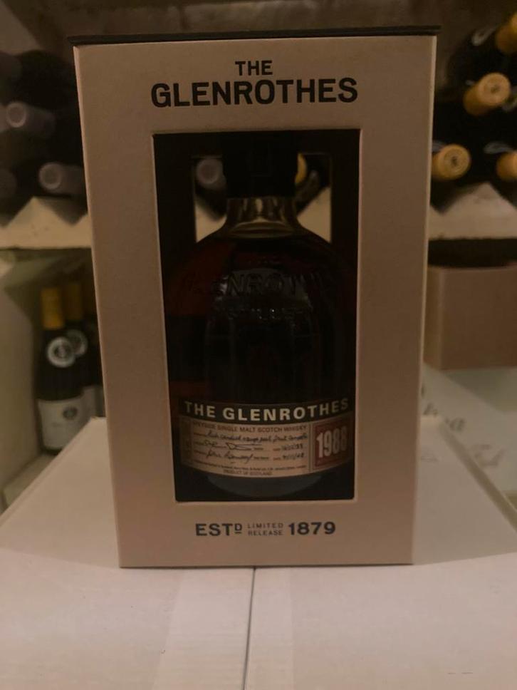 Glenrothes 1988, Verzamelen, Wijnen, Zo goed als nieuw, Vol, Ophalen of Verzenden