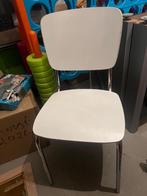 Stoelen, Huis en Inrichting, Ophalen, Gebruikt, Wit, Kunststof