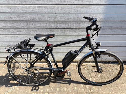 Elektrische herenfiets bosch, Fietsen en Brommers, Fietsen | Heren | Sportfietsen en Toerfietsen, Zo goed als nieuw, 28 inch, Ophalen