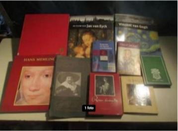 Mooie Partij 10 livres d'art de peintres en néerlandais, Enlèvement ou Envoi, Comme neuf, Peinture et dessin
