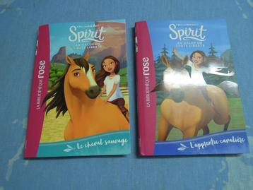 Lot de 2 livres - histoires de chevaux "Spirit" beschikbaar voor biedingen