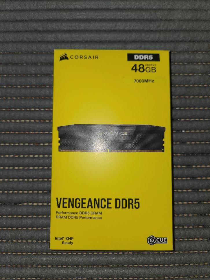 CORSAIR VENGEANCE DDR5 RAM 48Go (2x24Go) 7000MHz, Informatique & Logiciels, Mémoire RAM, Comme neuf, DDR5, Enlèvement ou Envoi
