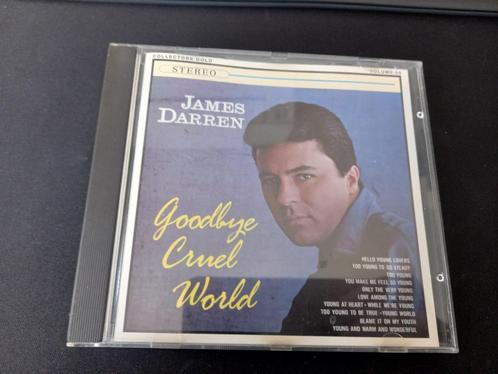 James Darren ‎– Goodbye Cruel World '' Cd Popcorn Style '', Cd's en Dvd's, Cd's | Pop, Zo goed als nieuw, 1960 tot 1980, Ophalen of Verzenden