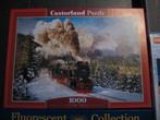 Steam Train Puzzel 1000 st, Enlèvement ou Envoi, 500 à 1500 pièces, Neuf, Puzzle