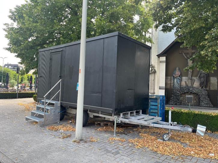 Wc wagen te huur, Hobby en Vrije tijd, Feestartikelen | Verhuur, Zo goed als nieuw, Ophalen