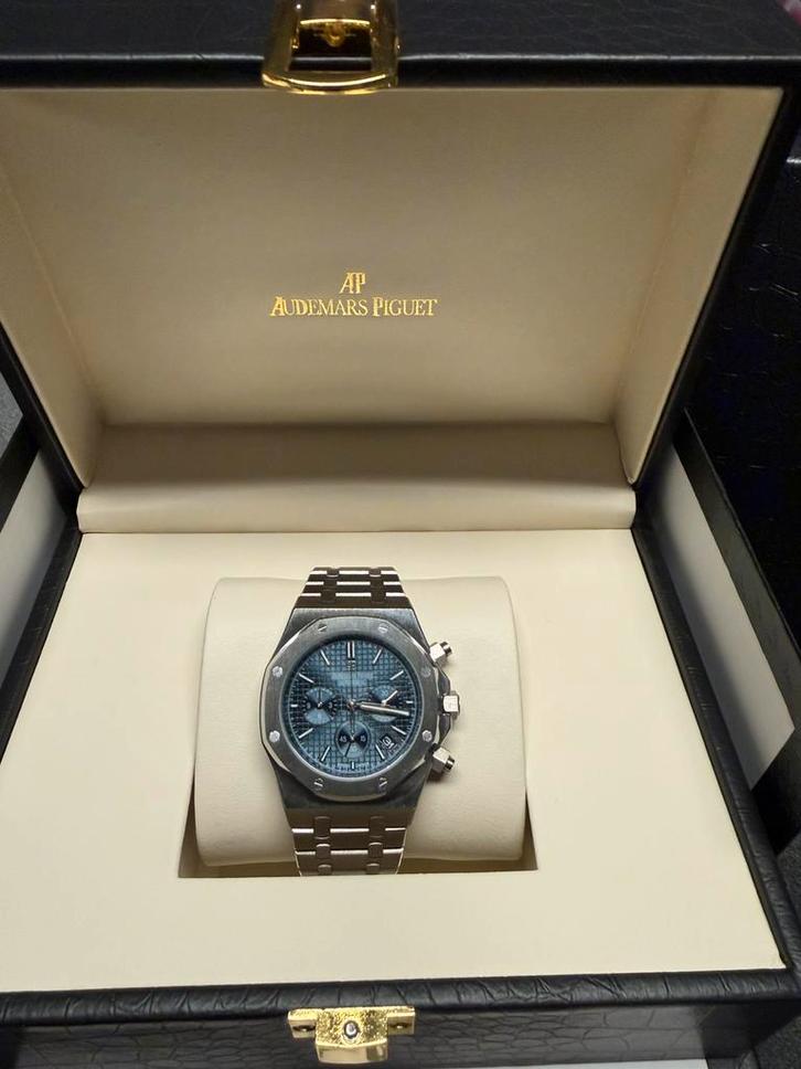 Audemars Piguet Royal Oak Chronograph, Handtassen en Accessoires, Sporthorloges, Zo goed als nieuw, Ophalen of Verzenden