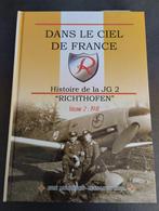 Dans le ciel de France - Histoire de la JG2 " Richthofen ", Ophalen of Verzenden, Luchtmacht, Zo goed als nieuw, Tweede Wereldoorlog