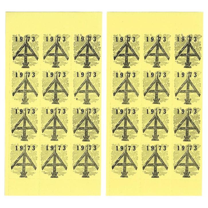 Sint-Maarten-Fonds - zegels, Verzamelen, Militaria | Tweede Wereldoorlog, Overige soorten, Overige typen, Ophalen of Verzenden