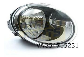 Volkswagen Beetle (7/11-11/18) Koplamp Rechts Halogeen Origi beschikbaar voor biedingen