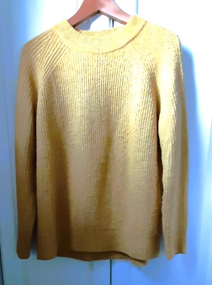 Te koop: Mooie dikke gele trui, M., Kleding | Dames, Truien en Vesten, Gedragen, Maat 38/40 (M), Geel, Ophalen