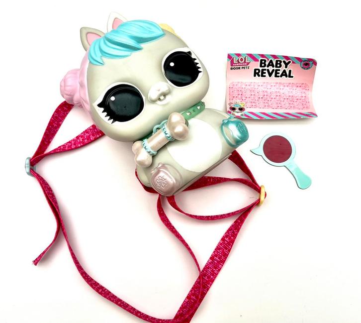 LOL SURPRISE spaarpot/rugzak met verstelbare bandjes, Kinderen en Baby's, Speelgoed | Poppen, Gebruikt, Ophalen of Verzenden