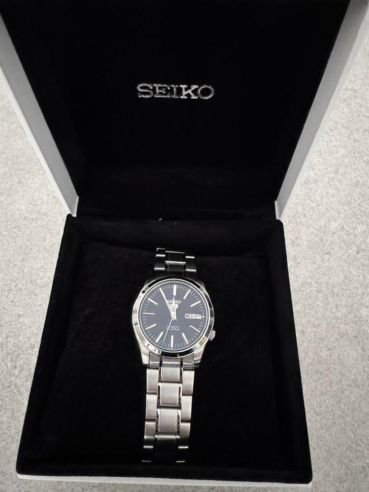 Te koop: Seiko 5 Automatic – 7S26, Handtassen en Accessoires, Horloges | Heren, Zo goed als nieuw, Polshorloge, Seiko, Staal, Staal