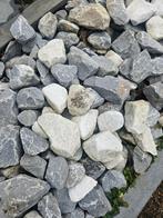 Sierkeien grijs en wit, Enlèvement, Comme neuf, Gris, Rocher