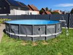 Intex Ultra XTR Frame Pool Set - Opzetzwembad - Ø 610 x 122, Tuin en Terras, 300 cm of meer, Rond, Opzetzwembad, Zo goed als nieuw