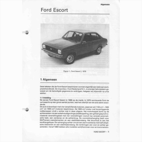 Ford Escort Vraagbaak losbladig 1978-1980 #2 Nederlands, Livres, Autos | Livres, Utilisé, Ford, Enlèvement ou Envoi