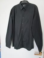 hemd heren selected homme maat xl, Ophalen of Verzenden, Gedragen, Zwart