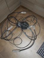 Mooie metalen luster, Huis en Inrichting, Lampen | Kroonluchters, Ophalen, Zo goed als nieuw