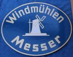 Enseigne publicitaire : Windmühlen Messer, Comme neuf, Enlèvement ou Envoi, Panneau publicitaire