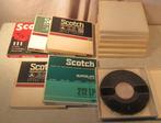 12 Bandrecorder Tapes - Scotch - 18cm, Audio, Tv en Foto, Bandrecorder, Ophalen of Verzenden, Onderdeel, Met banden