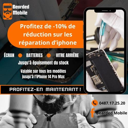 Réparation Iphone, Telecommunicatie, Mobiele telefoons | Toebehoren en Onderdelen, Zo goed als nieuw, Ophalen